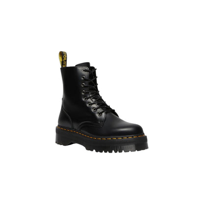 Black Leather Ankle Boots