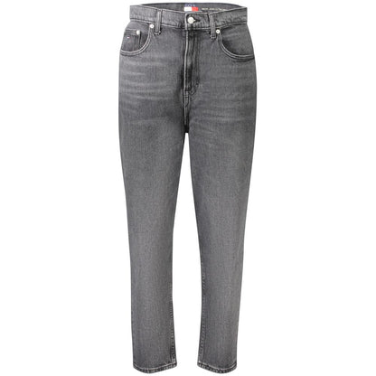 Black Cotton Women Jeans