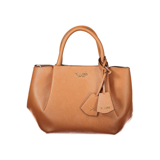 Brown Polyethylene Handbag