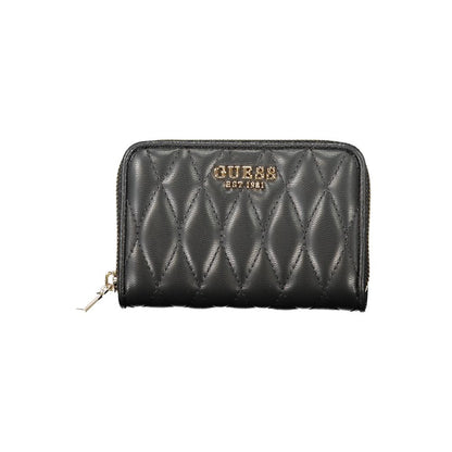 Black Polyethylene Women Wallet