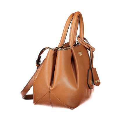 Brown Polyethylene Handbag