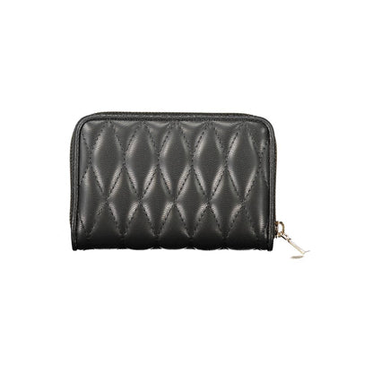Black Polyethylene Women Wallet