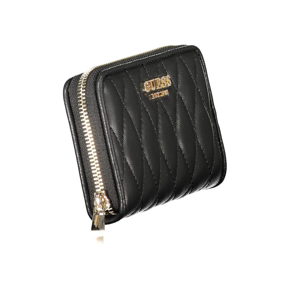 Black Polyethylene Women Wallet