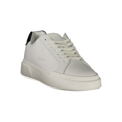 White Leather Men Sneaker