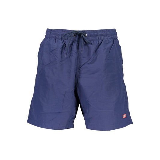 Blue Polyamide Swimwear