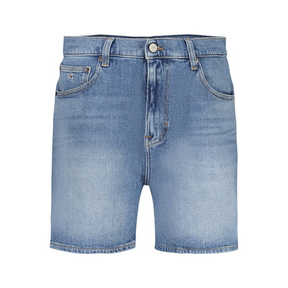 Blue Cotton Short