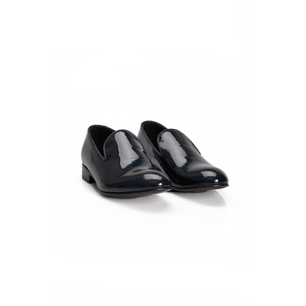 Blue Calfskin Loafer