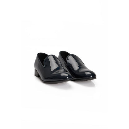 Blue Calfskin Loafer