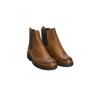 Brown Calfskin Boot