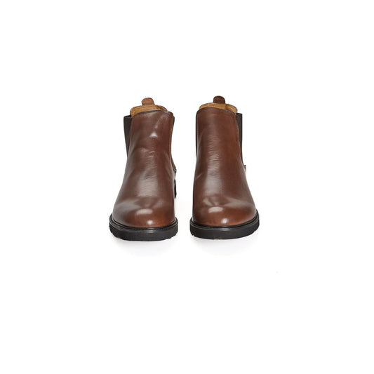 Brown Calfskin Boot