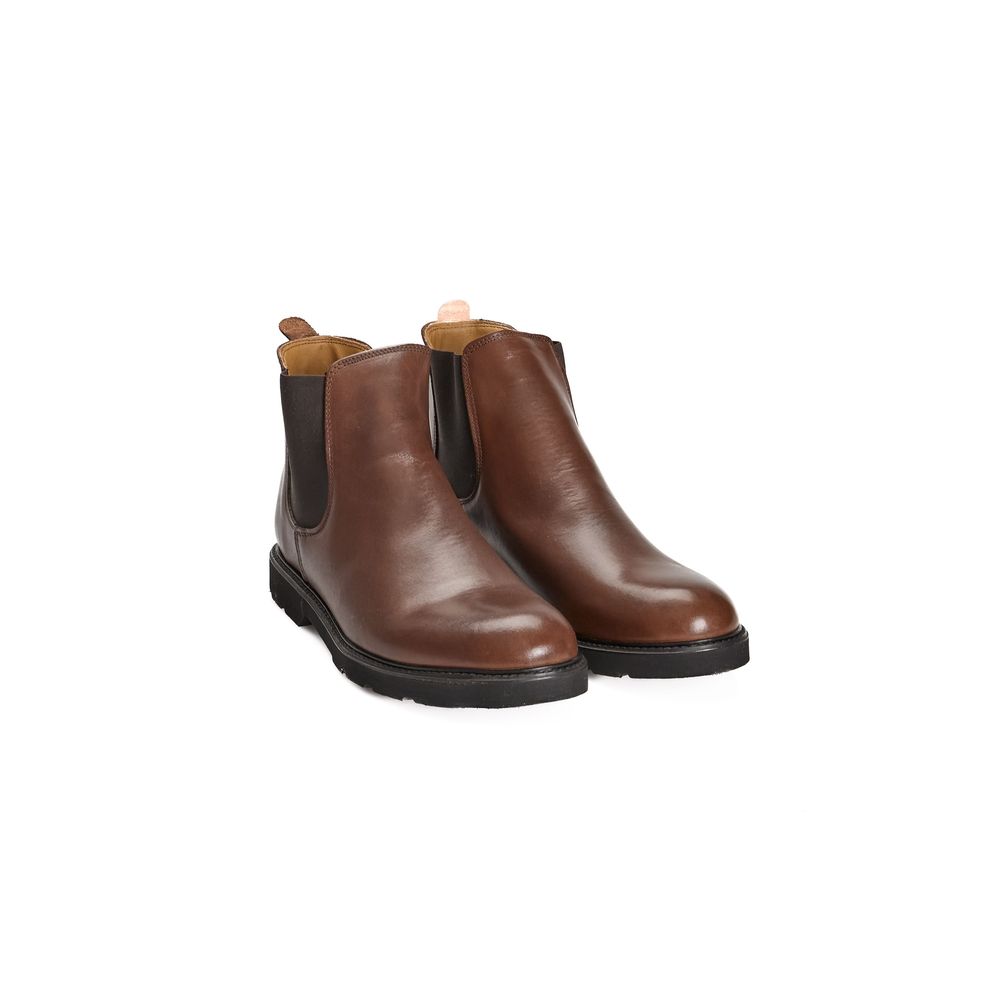 Brown Calfskin Boot