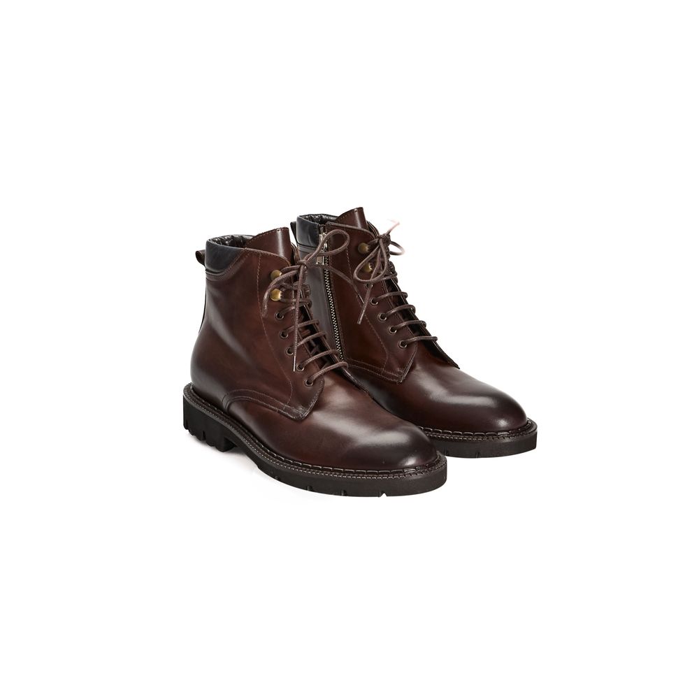 Brown Calfskin Boot
