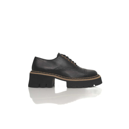 Black Cowhide Shoe