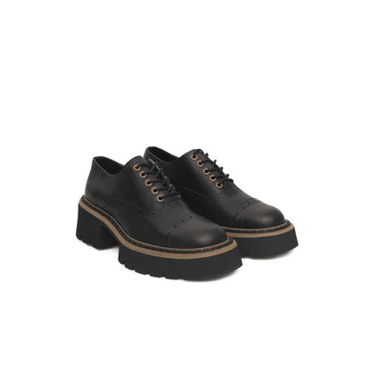 Black Cowhide Shoe