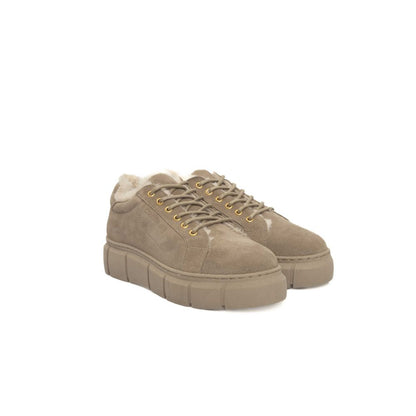 Beige Calfskin Shoe