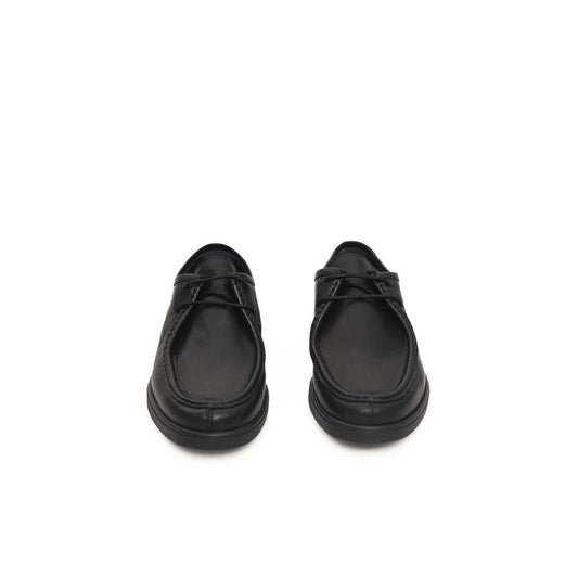 Black Cowhide Shoe