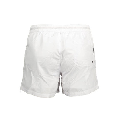 White Polyester Swimwear