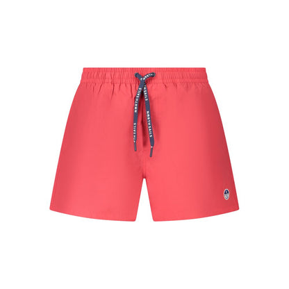 Red Cotton Swimwear