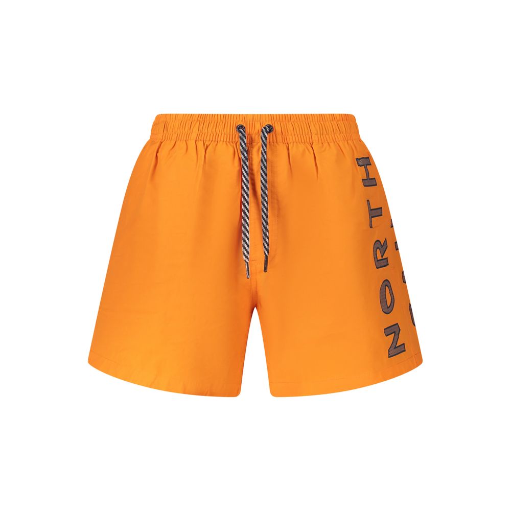 Orange Cotton Swimwear