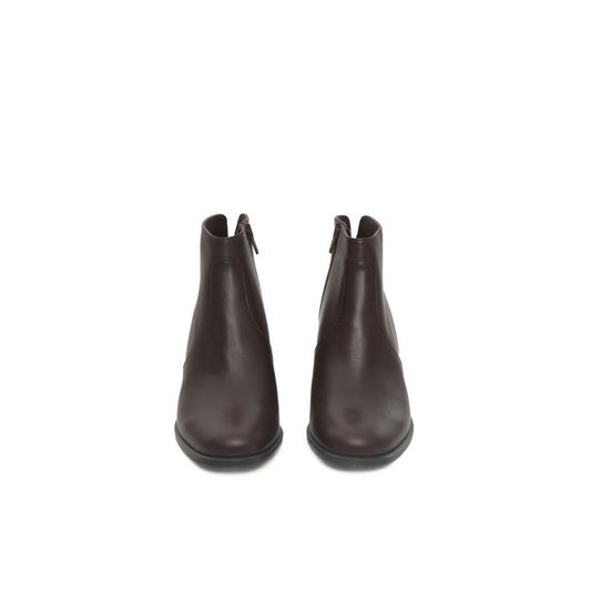 Burgundy Cowhide Boot