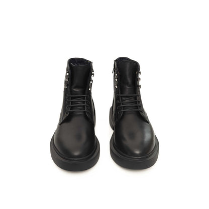 Black Calfskin Boot