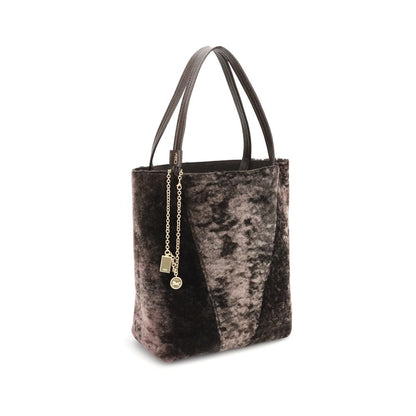 Spin Shearling Tote Bag