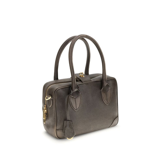 Brown Leather Shoulder Bag