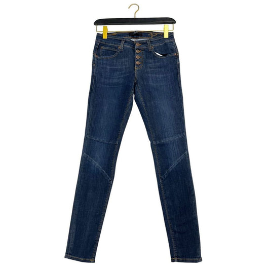 Blue Cotton Women's Jeans