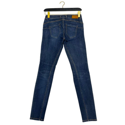 Blue Cotton Women's Jeans