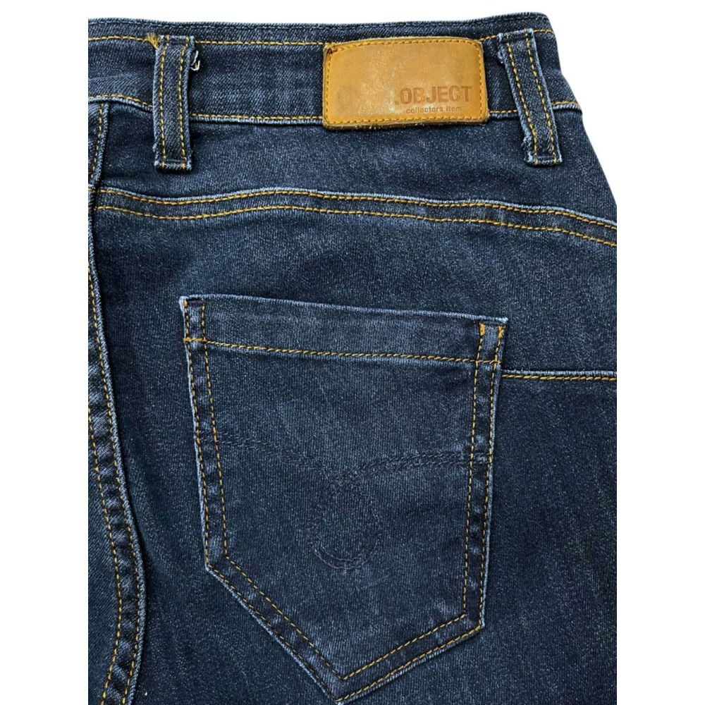 Blue Cotton Women's Jeans