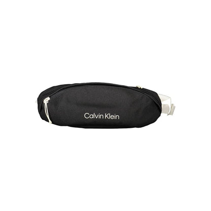 Black Polyester Handbag