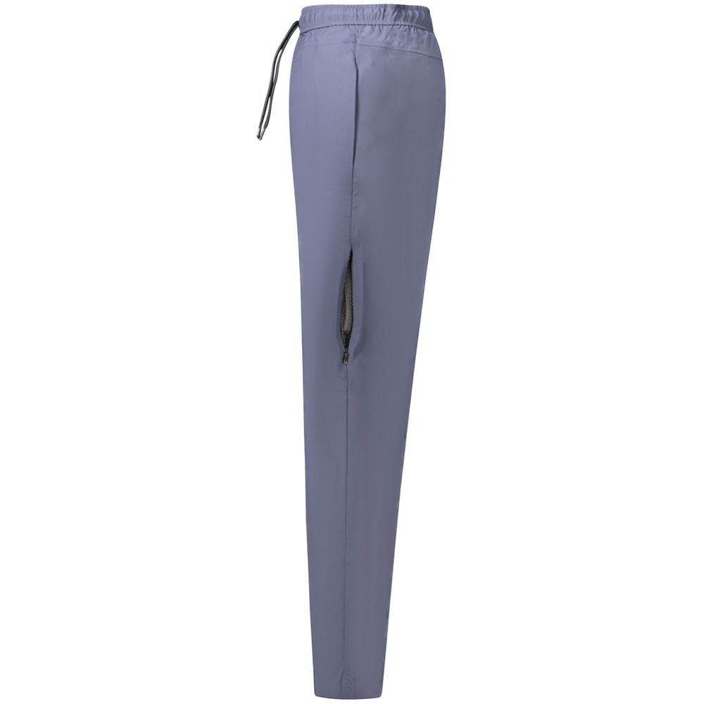 Blue Elastane Pant