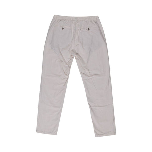 Beige Cotton Pant