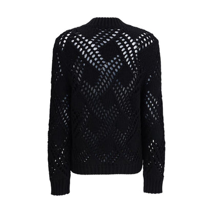 Black Fleece Wool Sweatshirt