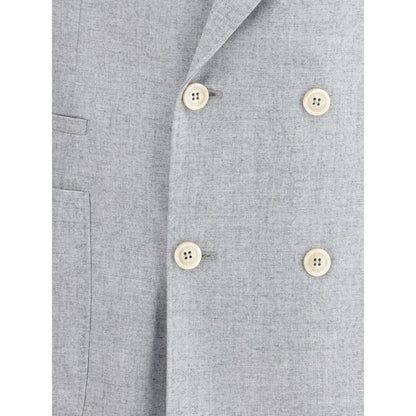 Gray Wool Blazer