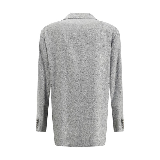 Gray Wool Blazer