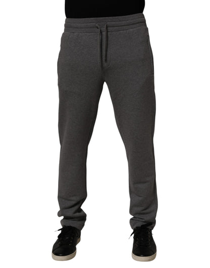 Gray Cotton Jogger Sweatpants Trouser Pants