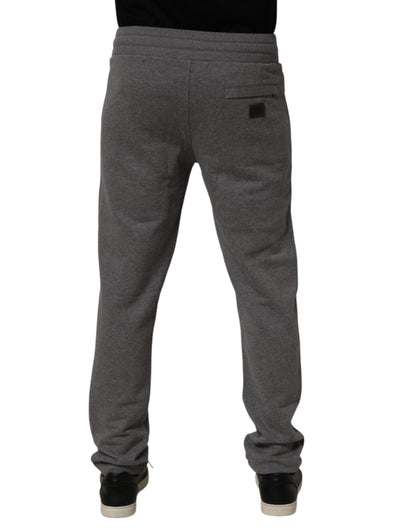 Gray Cotton Jogger Sweatpants Trouser Pants