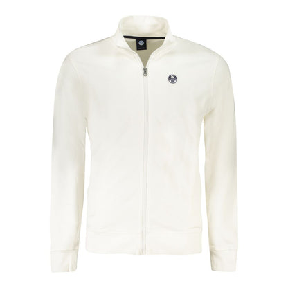 White Cotton Sweatshirt