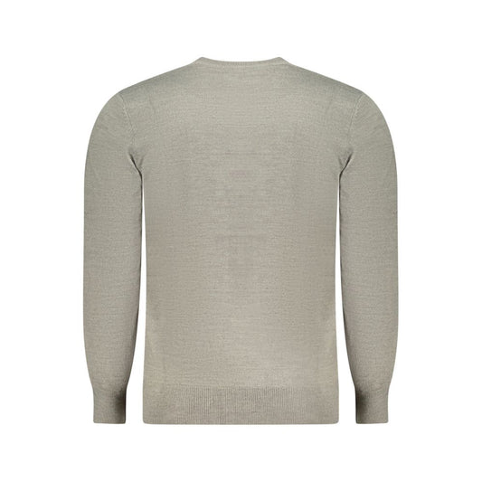 Gray Nylon Sweater