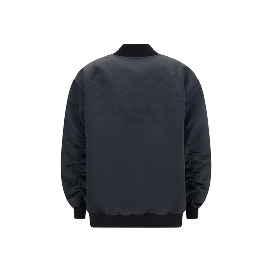 Oversized Jacket with embossed print