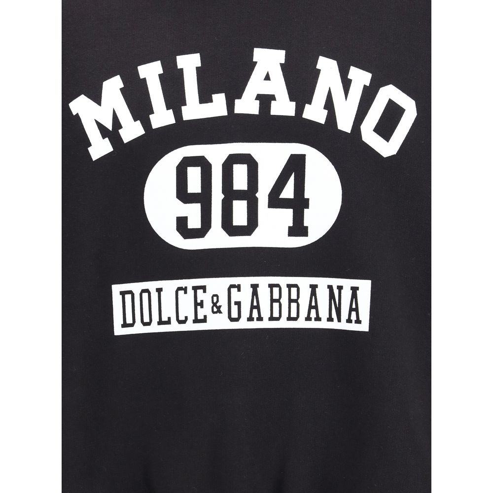 Cotton Hoodie with print