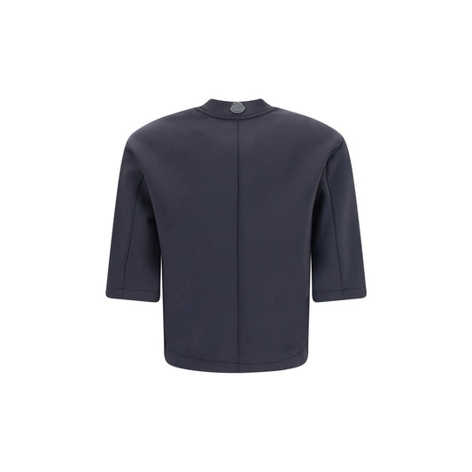 Black Polyester T-Shirt