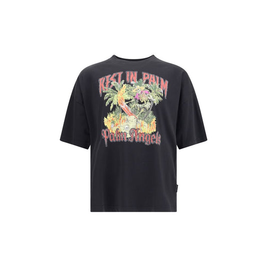 Black Cotton T-Shirt