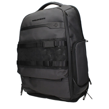 Gray Fabric Backpacks