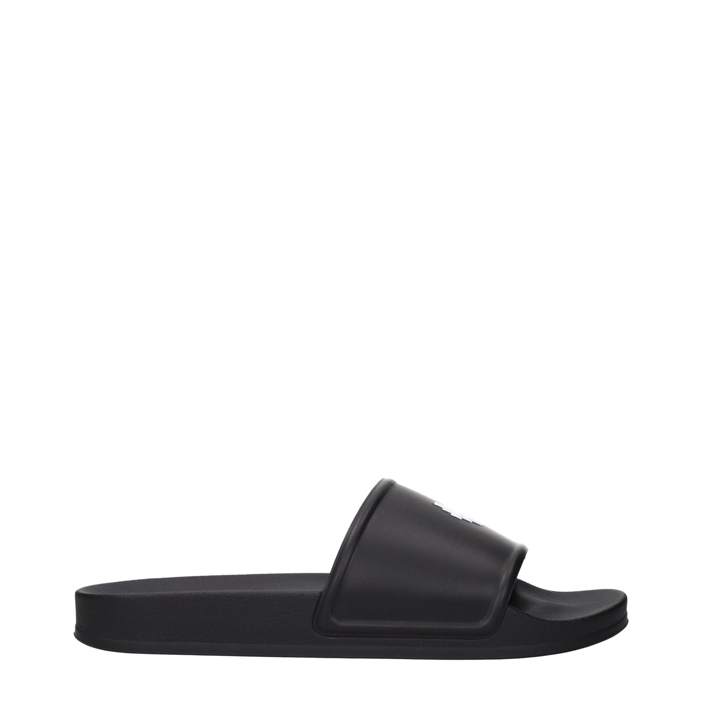 Black Cotton Slippers