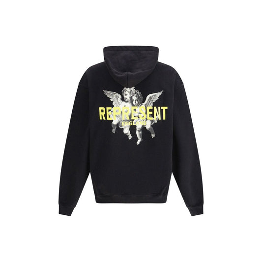 Black Cotton Sweatshirt