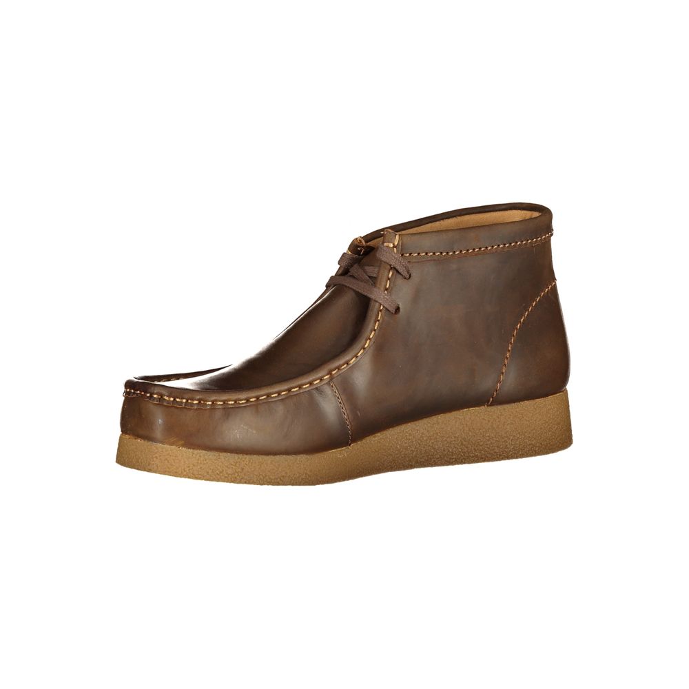 Brown Polyester Sneaker
