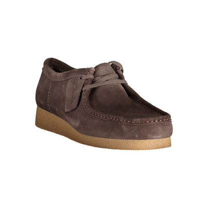 Brown Polyester Sneaker