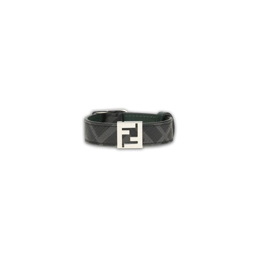 Black Calf Leather Bos Taurus Bracelet
